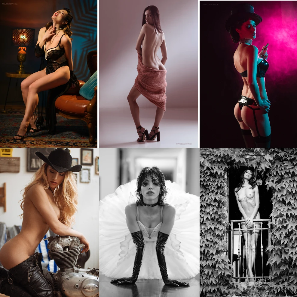 la posa del soggetto nella fotografia di moda e nella fotografia glamour esempi di posa